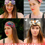 Headscarves: Four Ways!