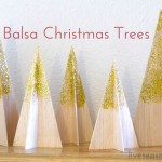 Balsa Christmas Trees