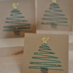 Embroidered Christmas Cards