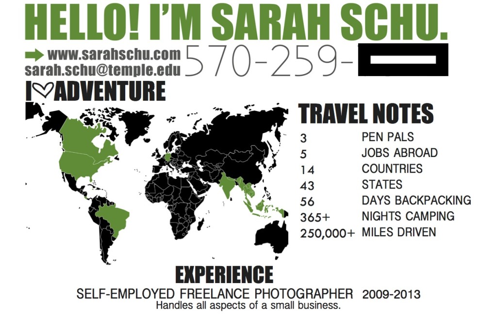 Sarah Schu Resume