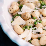Gnocchi with Herbs, Peas, and Parmesan