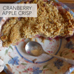 Apple Cranberry Crisp