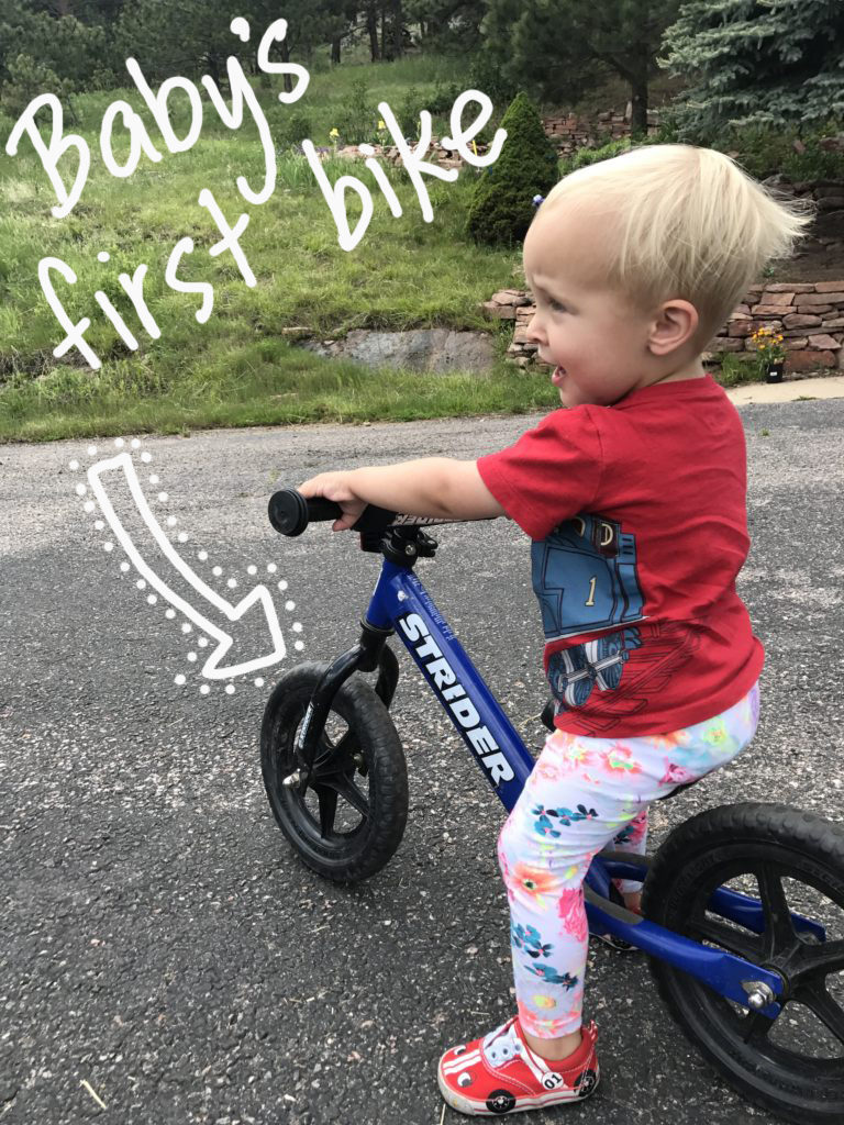 LIVE SEASONED toddlers first bike