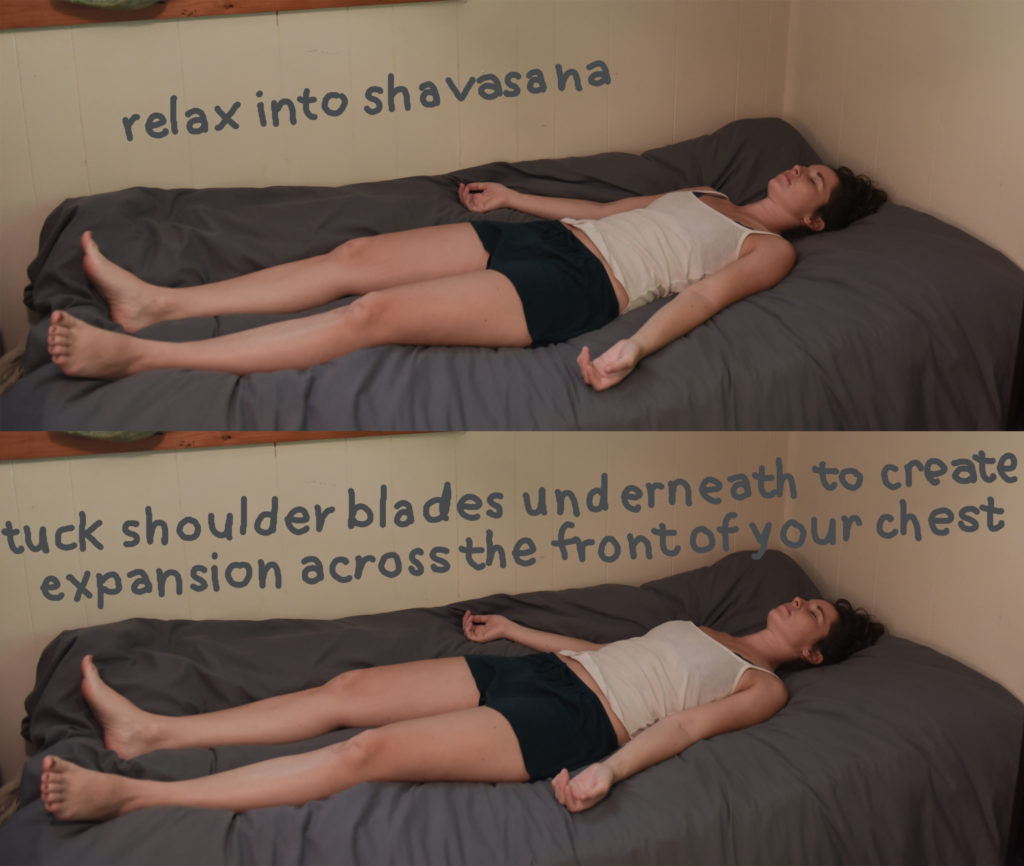 live seasoned sleep yoga savasana -1