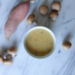 Sweet Potato & Mushroom Soup