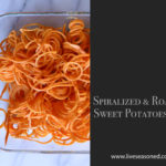 Simple Spiralized Sweet-Potato Side