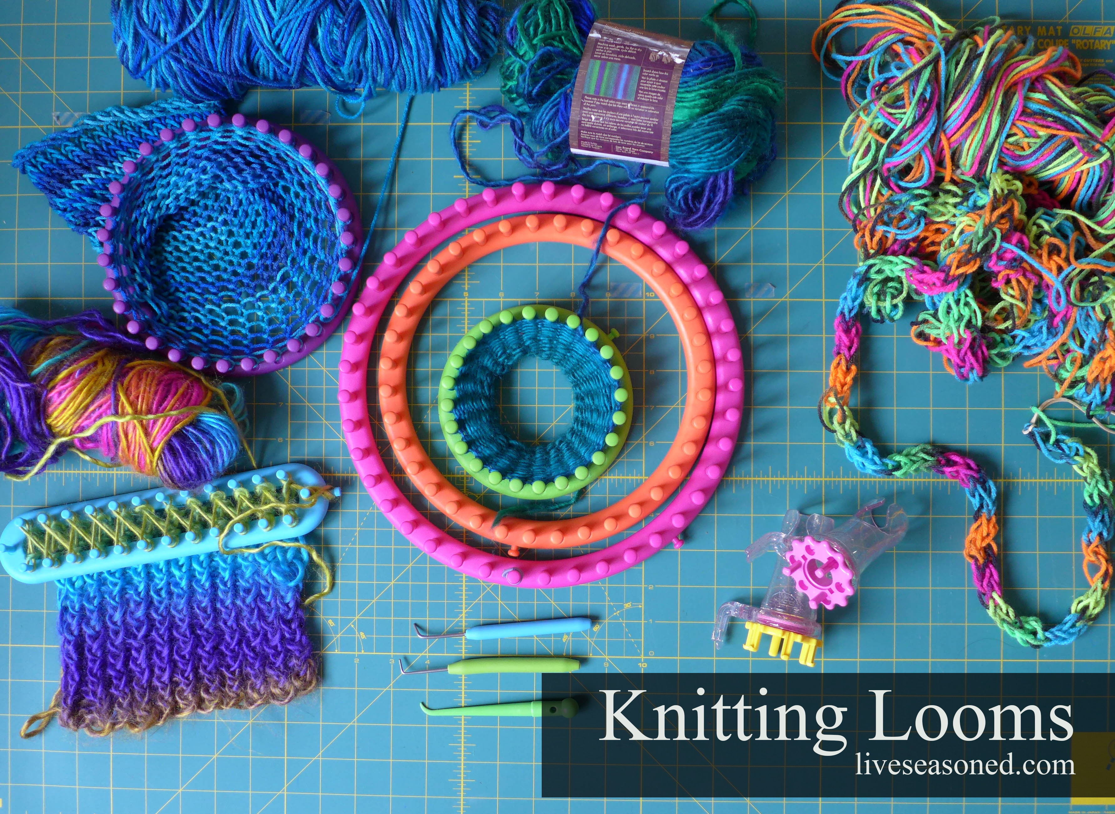 Crafting with Kids: Knitting Looms -