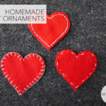 DIY Heart Ornaments