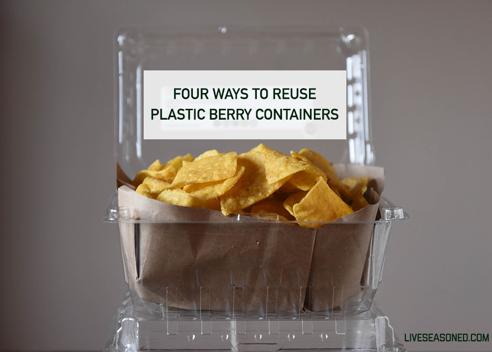 Waste Less Wednesdays: Repurpose Those Plastic Clamshell Containers 